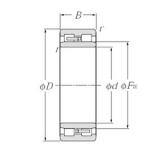 380 mm x 520 mm x 140 mm  NTN NNU4976 محامل أسطوانية