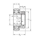 45 mm x 85 mm x 30,18 mm  Timken RAE45RRB الكرات الأخدود العميق