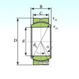 240 mm x 340 mm x 170 mm  ISB GE 240 CP محامل عادي