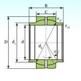 32 mm x 52 mm x 32 mm  ISB GEEW 32 ES محامل عادي