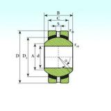 28 mm x 62 mm x 35 mm  ISB SSR 28 محامل عادي