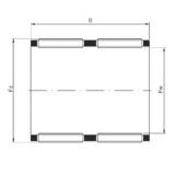 ISO KK22x27x40 محامل إبرة الأسطوانة