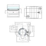 SKF LUNF 20-2LS المحامل الخطية