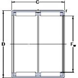 SKF HK 1622 محامل أسطوانية