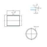 3 mm x 4,5 mm x 6 mm  SKF PCM 030406 E/VB055 محامل عادي