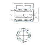 SKF LBCD 12 A المحامل الخطية